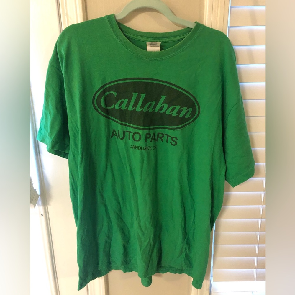 Men’s Callahan auto parts shirt